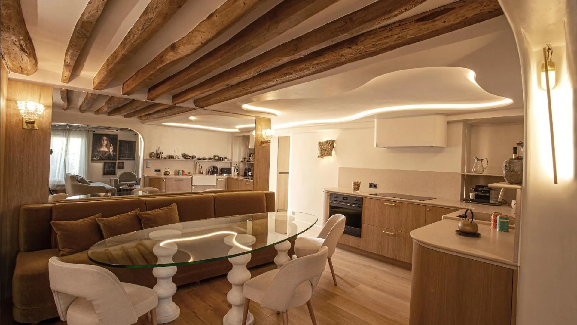 Luxueux Appartement, Avec Terrasse Vue Champs-elysees Apartamento